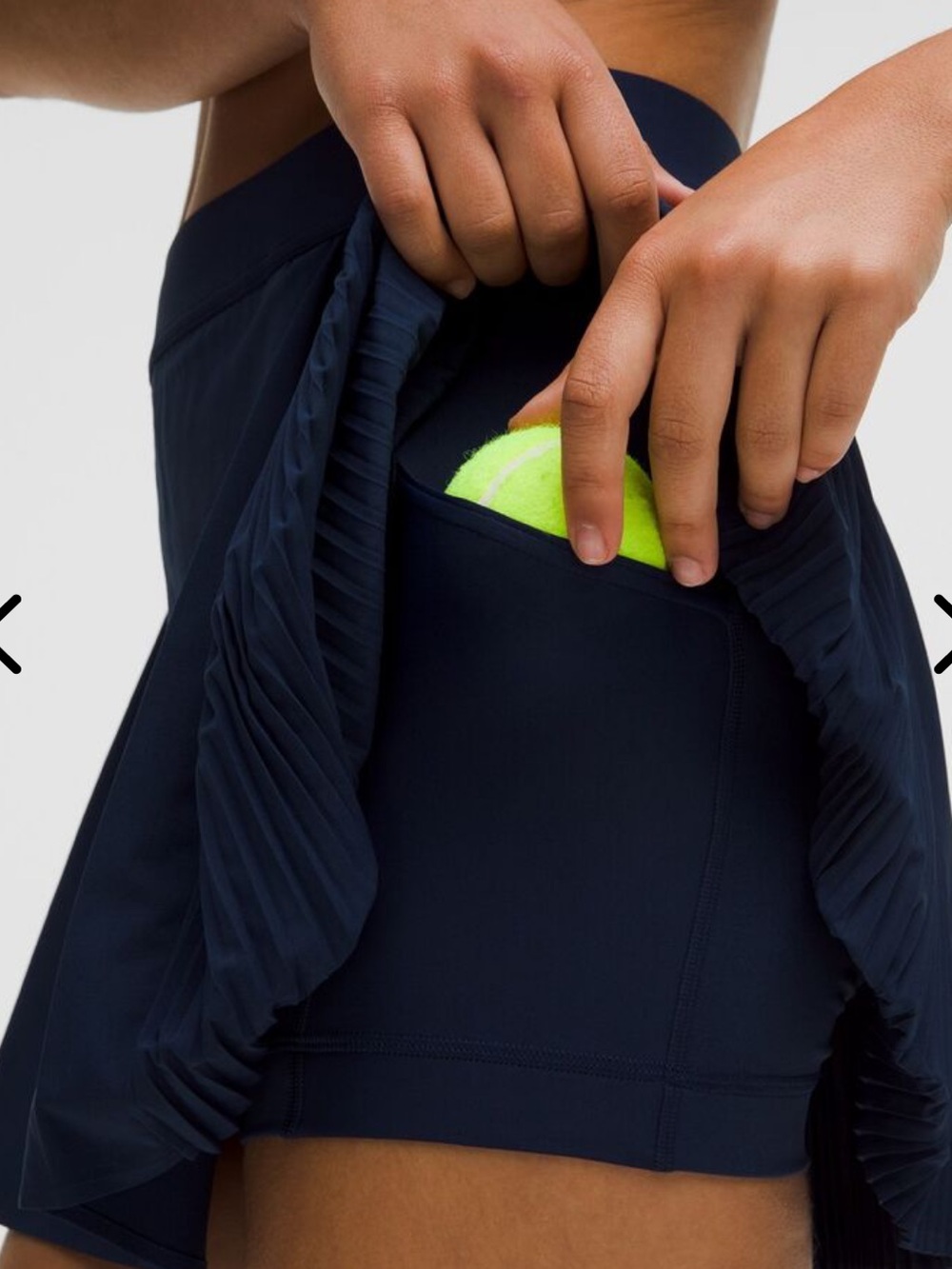NWT Lululemon Side-Pleat High-Rise Tennis Skirt
Regular / Club Blue